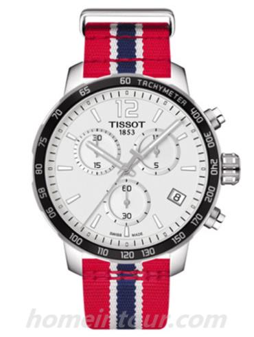 天梭T0954171703732男表Special Collections系列-白色; 红色表带/表径42mm