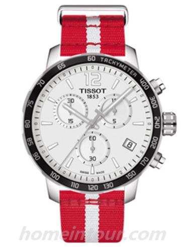 天梭T0954171703729男表Special Collections系列-白色; 红色表带/表径42mm