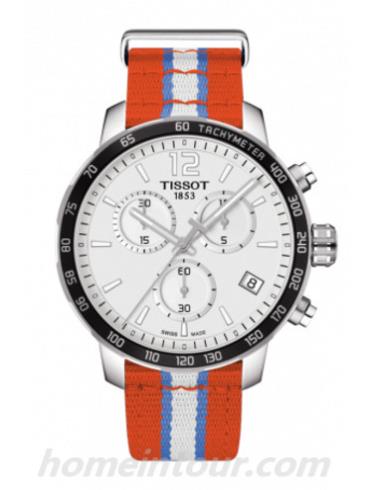 天梭T0954171703714男表Special Collections系列-白色; 红色; 蓝色表带/表径42mm