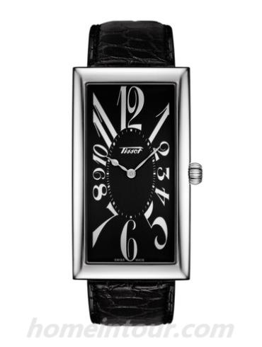 天梭T1175091605200男表HERITAGE系列-黑色表带/表径49mm