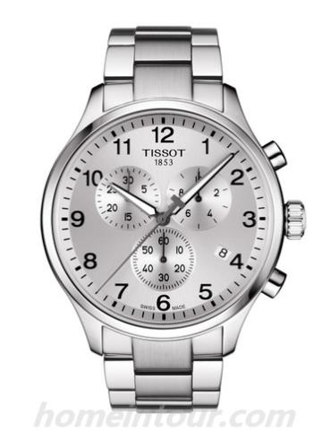 天梭T1166171103700男表T-Sport系列-灰色表带/表径45mm