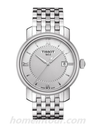 天梭T0974101103800男表T-Classic系列-灰色表带/表径40mm