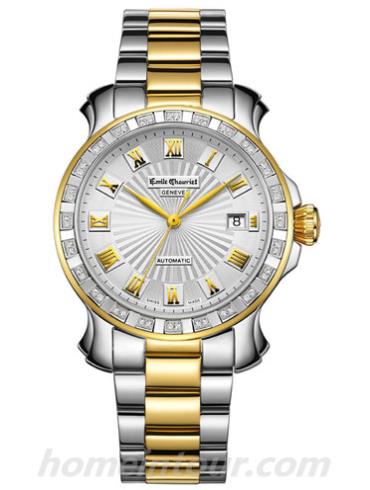 艾米龙08.1156.G.6.E5.21.0男表时光之翼系列-间金色表带/表径39.5mm