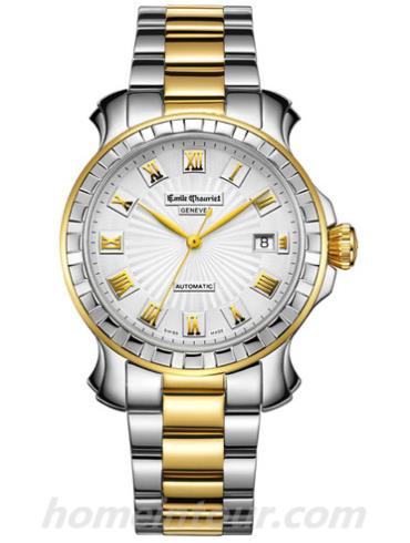 艾米龙08.1156.G.6.P5.21.0男表时光之翼系列-间金色表带/表径39.5mm