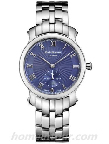 艾米龙60.1156.G.4.95.6男表时光之翼系列-银色表带/表径35.5mm