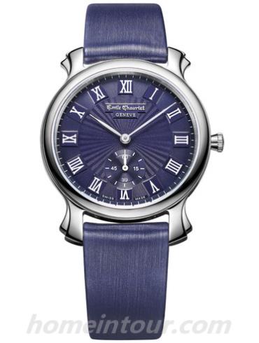 艾米龙60.1156.G.4.95.9男表时光之翼系列-蓝色表带/表径35.5mm