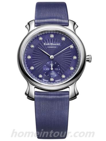 艾米龙60.1156.G.4.97.9男表时光之翼系列-蓝色表带/表径35.5mm