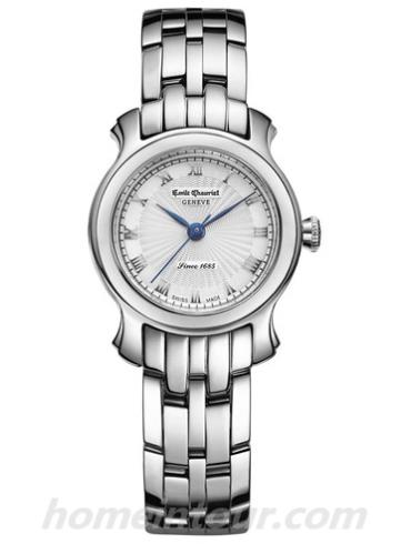 艾米龙61.1156.L.4.25.6女表时光之翼系列-银色表带/表径24mm