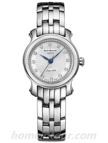 艾米龙61.1156.L.4.27.6女表时光之翼系列-银色表带/表径24mm