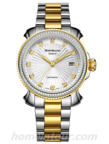 艾米龙08.1156.G.6.DK.22.0男表时光之翼系列-间金色表带/表径39.5mm