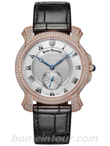 艾米龙03.1156.G.9.9.25.2男表时光之翼系列-黑色表带/表径39mm