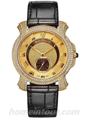 艾米龙03.1156.G.5.5.75.2男表时光之翼系列-黑色表带/表径39mm