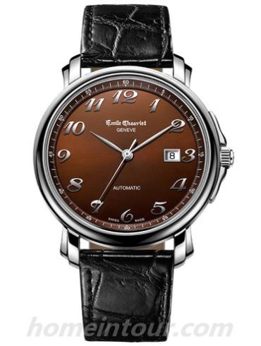 艾米龙08.1168.G42.6.8.79.2男表莱蒙系列-黑色表带/表径42mm