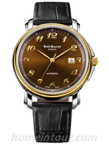 艾米龙08.1168.G42.6.5.70.2男表莱蒙系列-黑色表带/表径42mm