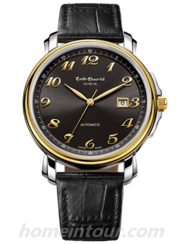 艾米龙08.1168.G42.6.5.60.2男表莱蒙系列-黑色表带/表径42mm