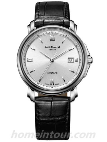 艾米龙08.1168.G39.6.8.28.2男表莱蒙系列-黑色表带/表径39mm