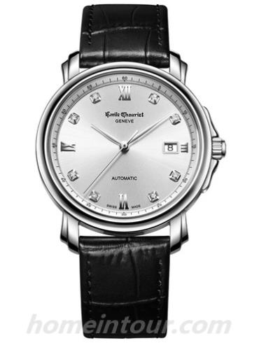 艾米龙08.1168.G39.6.8.26.2男表莱蒙系列-黑色表带/表径39mm