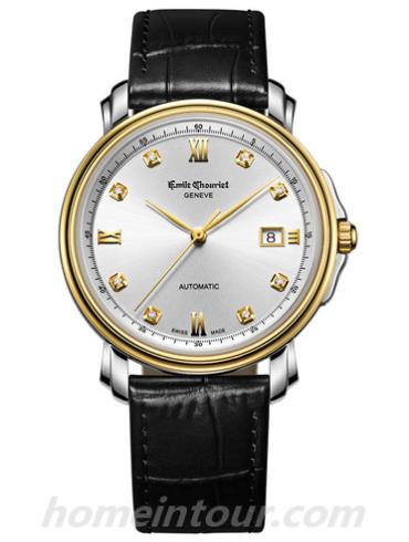 艾米龙08.1168.G39.6.5.26.2男表莱蒙系列-黑色表带/表径39mm