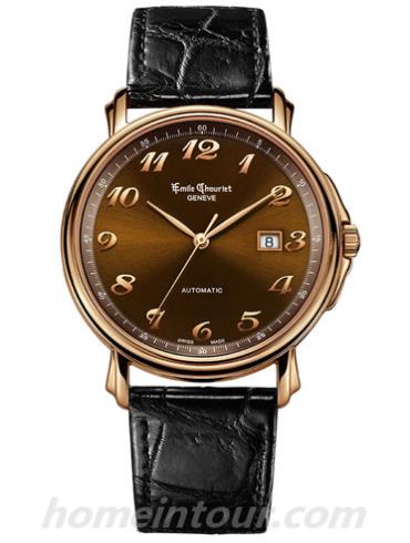 艾米龙01.1168.G42.4.2.70.2男表莱蒙系列-黑色表带/表径42mm