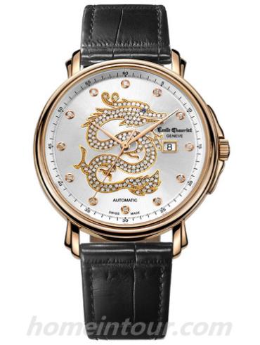 艾米龙01.1168.G42.4.2.22.2男表莱蒙系列-黑色表带/表径42mm