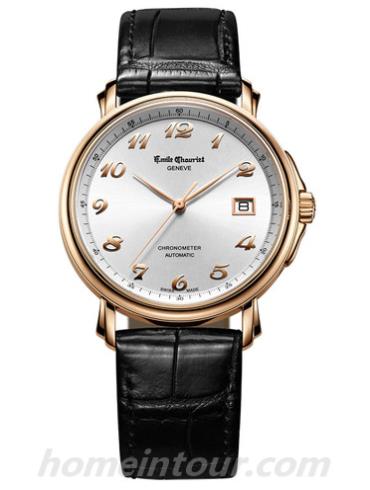 艾米龙00.1168.G38.4.2.20.2男表莱蒙系列-黑色表带/表径38mm