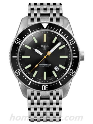 波尔DM3108A-SCJ-BK男表工程师长官升级系列-银色表带/表径43mm