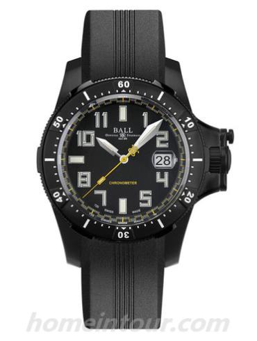 波尔DM2176A_P1CAJ_BK男表工程师碳氢系列-黑色表带/表径42mm