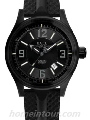 波尔NM3098C-P1J-BK请选择战火勇士系列-黑色表带/表径44mm