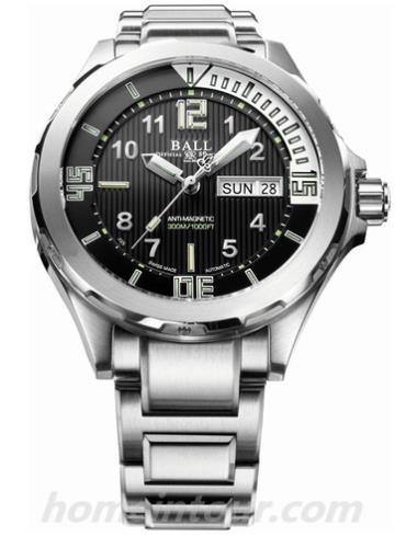 波尔DM3020A-SAJ-BK男表工程师长官升级系列-银色表带/表径42mm