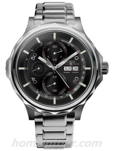 波尔CM3888D-S1J-BK男表工程师长官升级系列-银色表带/表径47.6mm