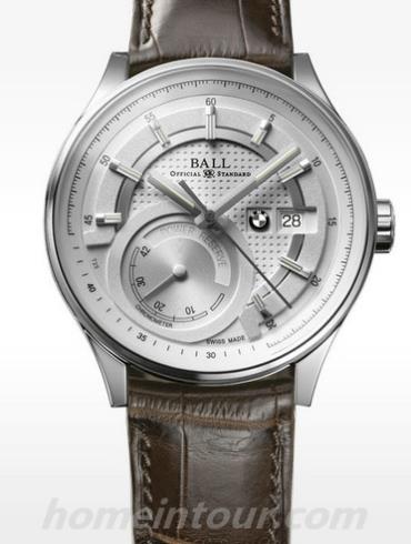 波尔PM3010C-LCFJ-SL男表宝马系列-棕色表带/表径42mm