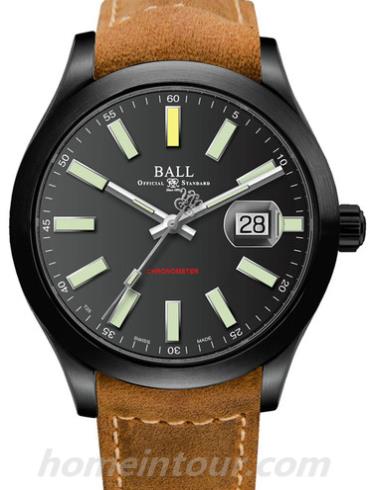 波尔NM2028C-L4CJ-BK男表工程师升级系列-棕色表带/表径43mm