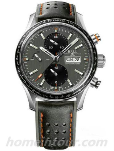 波尔CM3090C-L1J-GY男表战火勇士系列-黑色表带/表径42mm