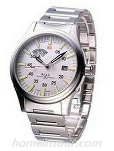 波尔NM1092C-S1B-WHWhite男表战火勇士系列-银色表带/表径43mm