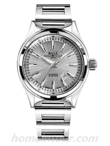 波尔NL2098C-S3J-BKWhite女表战火勇士系列-银色表带/表径32mm