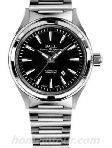 波尔NL2098C-S3J-BKBlack女表战火勇士系列-银色表带/表径32mm