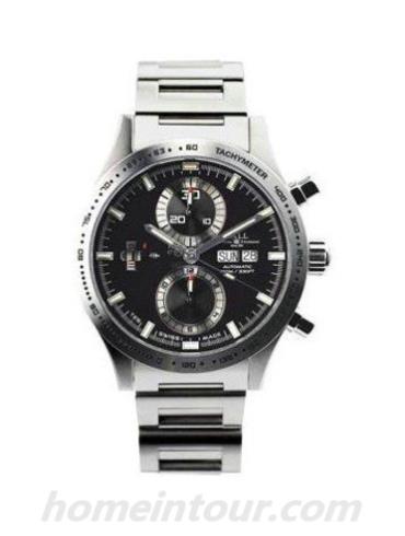 波尔CM1092C-S1J-BKBlack男表战火勇士系列-银色表带/表径43mm