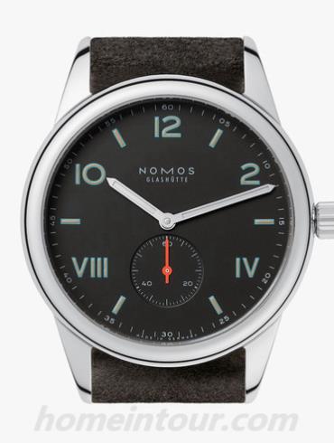 NOMOS736男表Club系列-炭黑色表带/表径38.5毫米mm