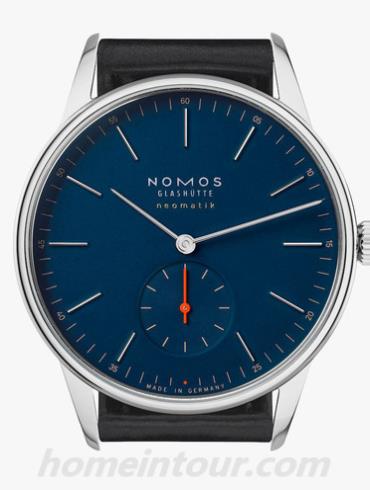 NOMOS343男表Orion系列-黑色表带/表径38.5毫米mm