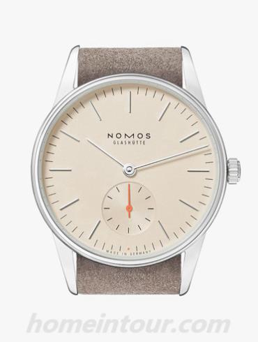 NOMOS327男表Orion系列-米色表带/表径32.8毫米mm