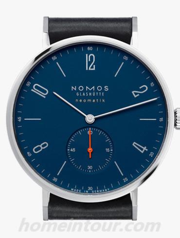 NOMOS142男表Tangente系列-黑色表带/表径38.5毫米mm