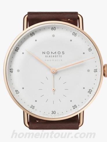 NOMOS1180男表Metro系列-棕色表带/表径38.5毫米mm