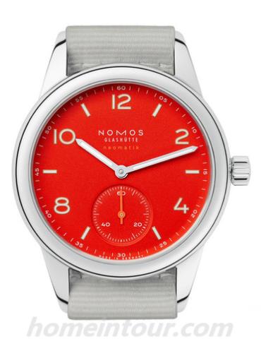 NOMOS743男表Club系列-浅灰色表带/表径37毫米mm