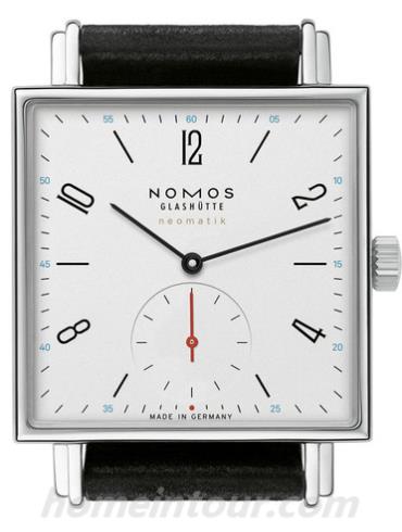NOMOS421男表Tetra系列-炭黑色表带/表径33毫米 x 33毫米mm