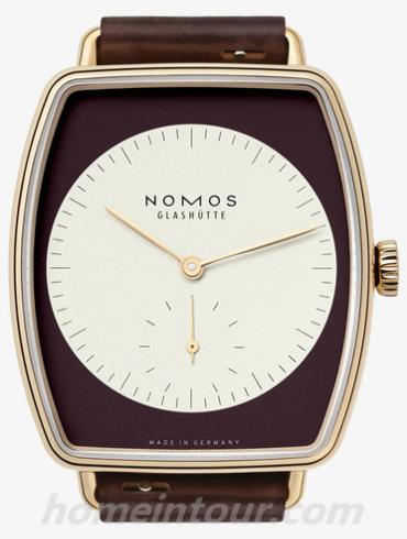 NOMOS942男表LUX系列-棕色表带/表径34毫米 x 38.5毫米mm