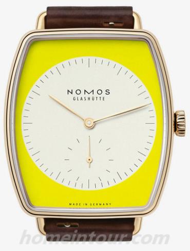 NOMOS941男表LUX系列-棕色表带/表径34毫米 x 38.5毫米mm