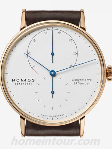 NOMOS953男表LAMBDA系列-棕色表带/表径39毫米mm