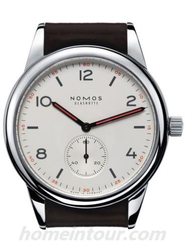 NOMOS753男表Club系列-深棕色表带/表径40mm
