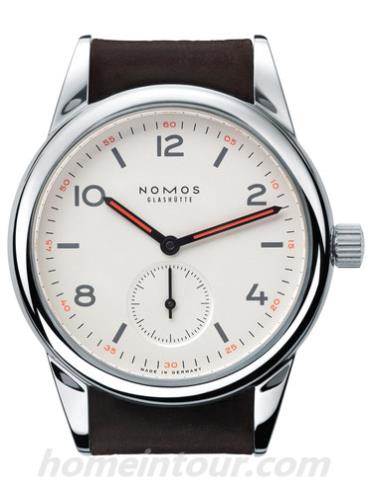 NOMOS703男表Club系列-深棕色表带/表径36mm