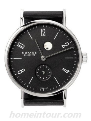 NOMOS173男表Tangente系列-黑色表带/表径35mm